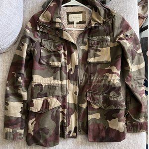 BCBGeneration Camouflage Coat